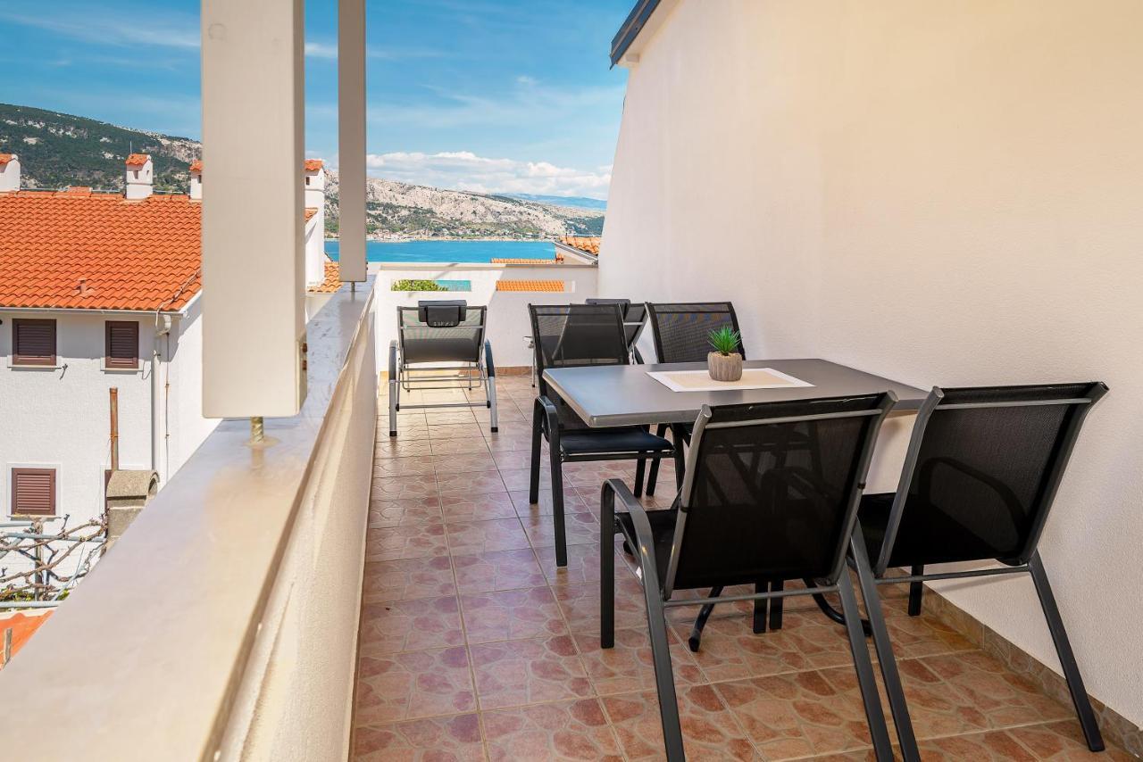 Ara-Bane Apartman Baška Kültér fotó